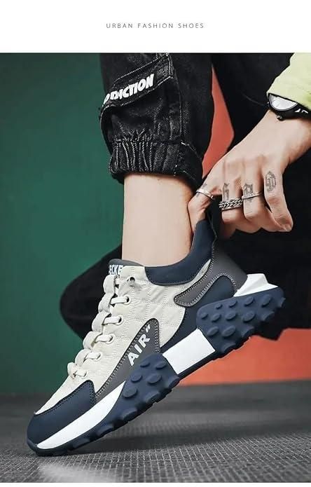 Men's Korean Style High Top Fashion Casual Shoes (Boots) - Urban Heaven