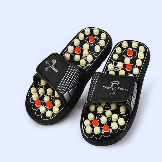Acupressure and Magnetic Therapy Paduka Slippers for Full Body Blood Circulation For Men and Women - Urban Heaven