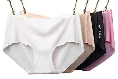 Women's Seamless Underwear for Women (Multicolor) (Pack of 3)